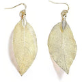 Filigree Long Leaf Dangle Earrings by DailySale