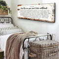 Find The One You Can't Live Without Family Sign by Tailored Canvases
