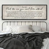 Find The One You Can't Live Without Family Sign III
