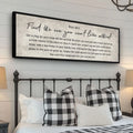 Find The One You Can't Live Without Family Sign III by Tailored Canvases