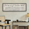 Find The One You Can't Live Without Family Sign III by Tailored Canvases