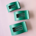 Fir Real Small Flat Rectangle Hair Clip by TELETIES