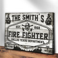 Fire & Rescue Fire Fighter Sign by Tailored Canvases