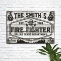 Fire & Rescue Fire Fighter Sign by Tailored Canvases