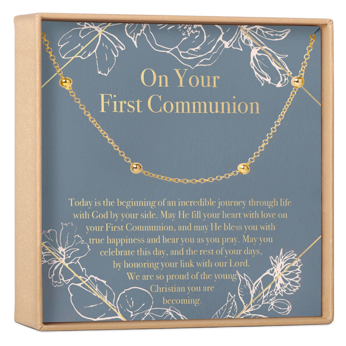 First Communion Bracelet by Dear Ava