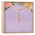 First Communion Cross Necklace by Dear Ava