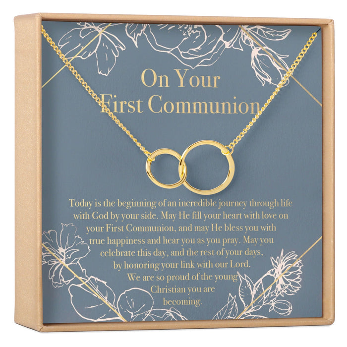 First Communion Necklace by Dear Ava