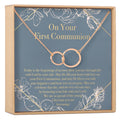 First Communion Necklace by Dear Ava