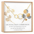 First Communion Necklace by Dear Ava