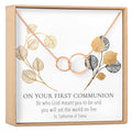 First Communion Necklace by Dear Ava