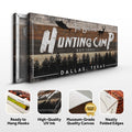 Fishing And Hunting Sign IV by Tailored Canvases