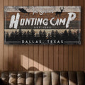 Fishing And Hunting Sign IV by Tailored Canvases
