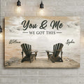 Fishing Themed We Got This Couple Sign by Tailored Canvases