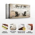 Fishing Themed We Got This Couple Sign by Tailored Canvases