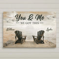 Fishing Themed We Got This Couple Sign by Tailored Canvases