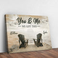 Fishing Themed We Got This Couple Sign by Tailored Canvases