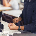 Fitbit - Versa 2 Smartwatch 40mm Aluminum - Black/Carbon with Silicone Band by DailySale