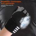 Fitness Workout Gloves with Wrist Wrap Strap by DailySale