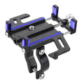 Five-Jaw Mobile Phone Holder Motorcycle Navigation Support Smartphone Bracket by DailySale