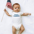 graphic bodysuit | future president by Finn + Emma