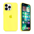 iPhone Silicone Case (Flash Yellow) by Vogueen