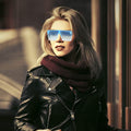Flat Top Women Sunglasses by DailySale