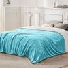 Fleece Throw Blanket Flannel Bed Cover