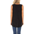 Women's Summer Tank Tops Leopard Pocket Sleeveless Blouse by DailySale