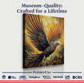 Flight Of Fancy Bird Wall Art by Tailored Canvases