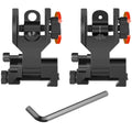 Flip Up Rear Front Aluminum Alloy Tactical Sight Set by DailySale