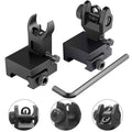 Flip Up Rear Front Aluminum Alloy Tactical Sight Set by DailySale