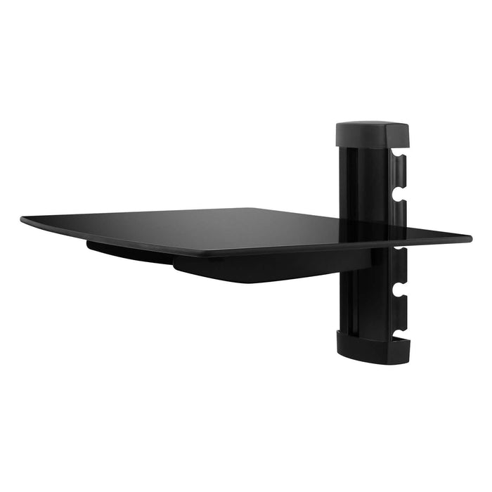 Floating Wall Mounted Strengthened Tempered Glass Shelf by DailySale
