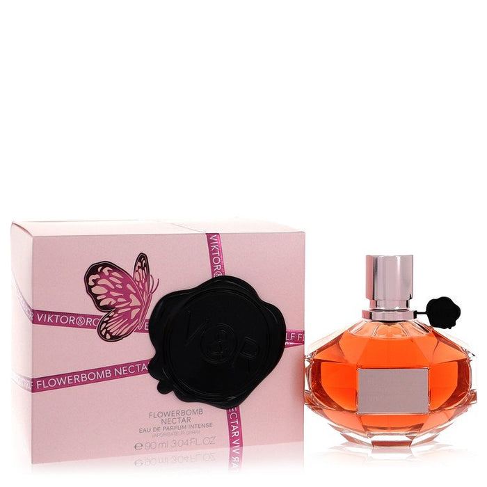 Flowerbomb Nectar by Viktor & Rolf Eau De Parfum Intense Spray 3.04 oz for Women by Avera Group