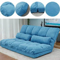 Floor Sofa Bed, Foldable Double Chaise Lounge Sofa Chair by DailySale