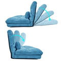 Floor Sofa Bed, Foldable Double Chaise Lounge Sofa Chair by DailySale