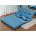 Floor Sofa Bed, Foldable Double Chaise Lounge Sofa Chair by DailySale