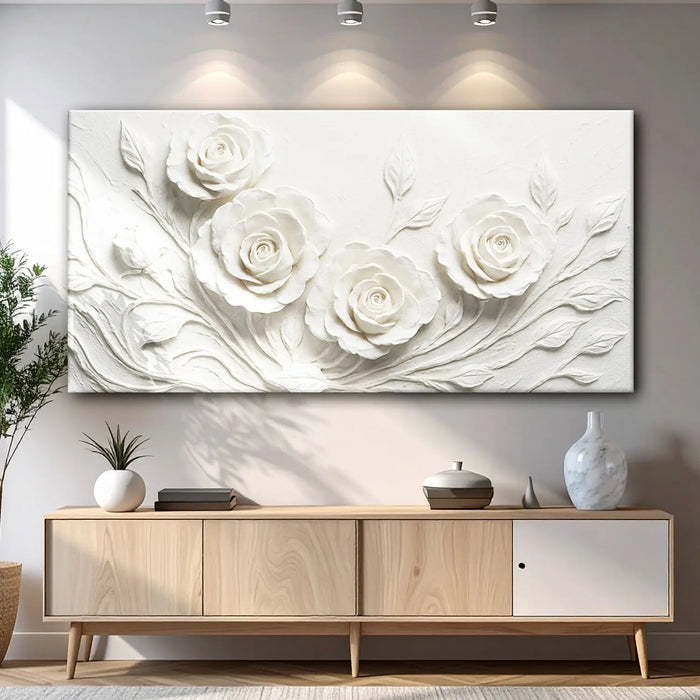 Floral Abstract Wall Art by Tailored Canvases