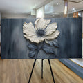 Floral Clay Relief Wall Art by Tailored Canvases