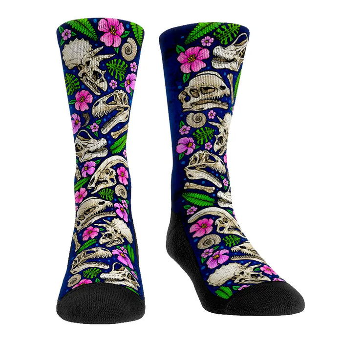 Floral Fossils - All-Over by Rock 'Em Socks