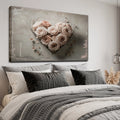 Floral Heart Wall Art by Tailored Canvases