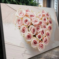 Floral Heart Wall Art IV by Tailored Canvases