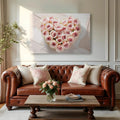 Floral Heart Wall Art IV by Tailored Canvases