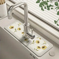 Floral Sink Faucet Absorbent Mat by DailySale