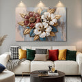 Floral Symphony Wall Art II by Tailored Canvases