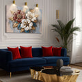 Floral Symphony Wall Art II by Tailored Canvases