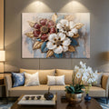 Floral Symphony Wall Art II by Tailored Canvases