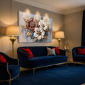 Floral Symphony Wall Art II by Tailored Canvases