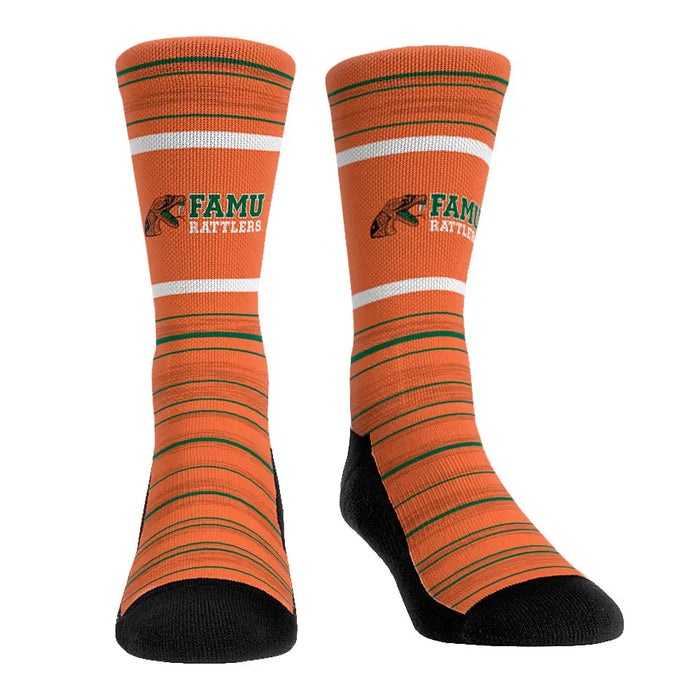 Florida A&M Rattlers - Classic Lines by Rock 'Em Socks