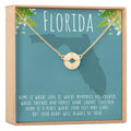 Florida Compass Pendant Necklace by Dear Ava