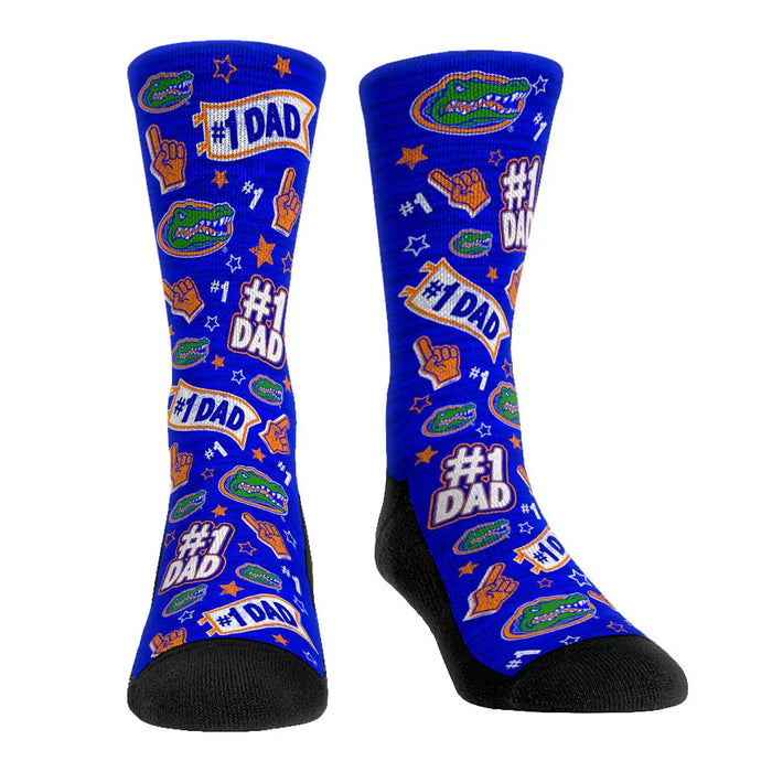 Florida Gators - #1 Dad by Rock 'Em Socks